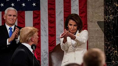 ترامب يقول إن رئيسة الكونجرس الأمريكي قد تكون مدانة بالخيانة