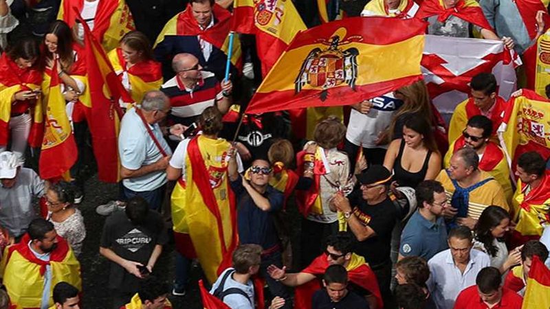 إسبانيا: متظاهرون