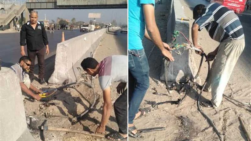 السيطرة على حريق