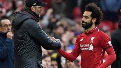 «كلوب»: محمد صلاح رجل ليفربول الأول مثل ميسي في برشلونة