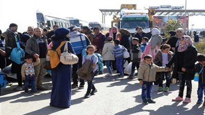 عودة دفعة جديدة من المهجرين السوريين إلى قراهم