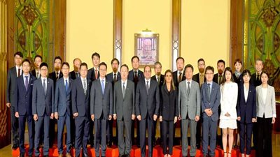 الرئيس السيسي يستقبل وفدًا من مستثمري كوريا الجنوبية