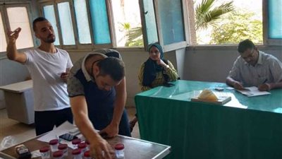 لجنه للكشف عن التعاطي والإدمان لموظفي مدينة قها