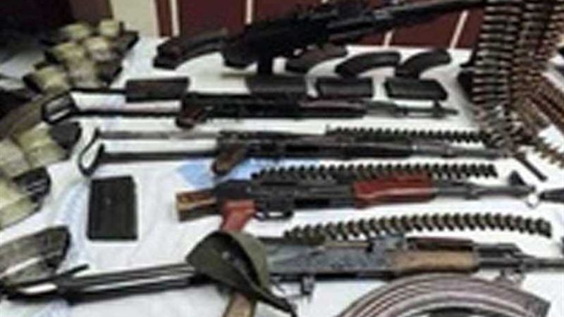 ضبط 225 قطعة سلاح