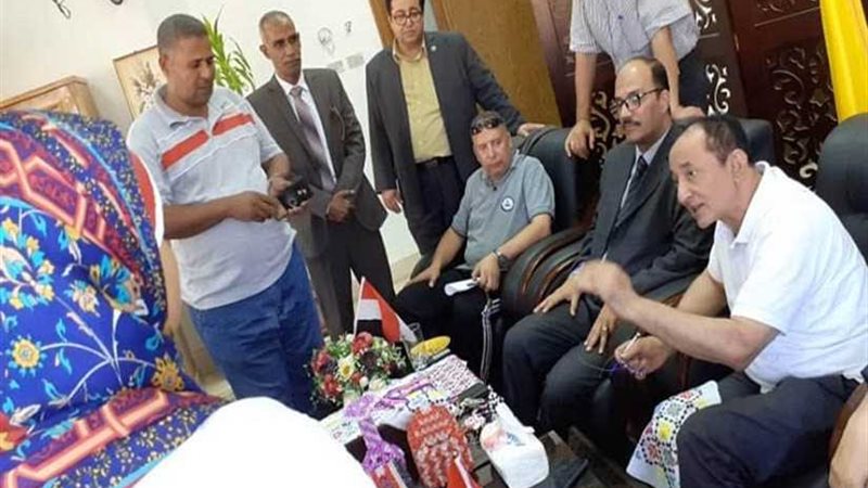 تدريب طلاب جامعة