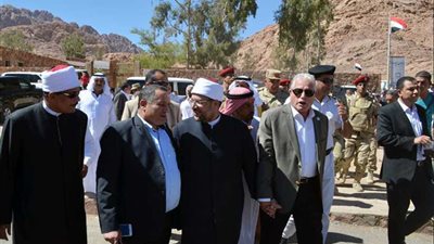 رسالة سلام من سانت كاترين للعالم تدعو للتسامح بين الأديان