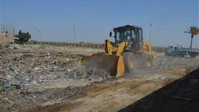 استمرار حملة أعمال رفع المخلفات بالإسماعيلية