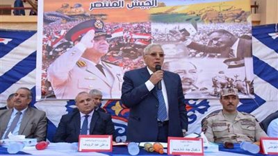 محافظ الدقهلية: لن ننسى من ضحوا بأرواحهم فداء للوطن