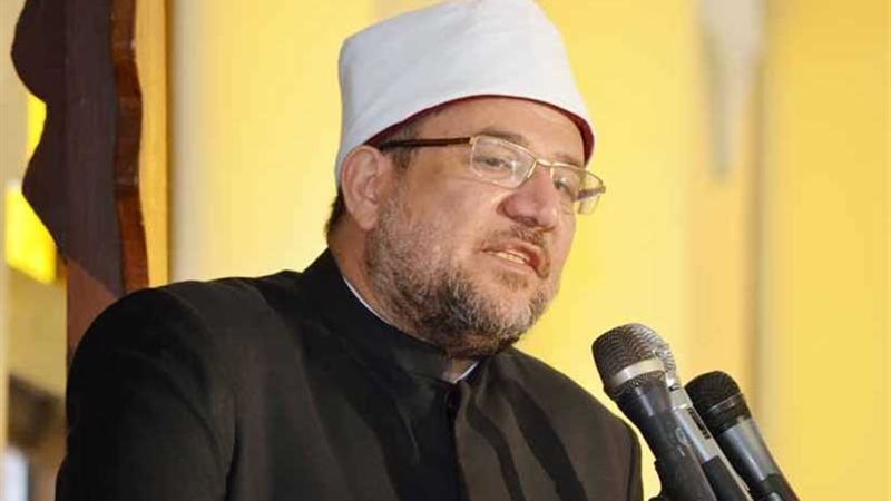 وزير الأوقاف في خطبة