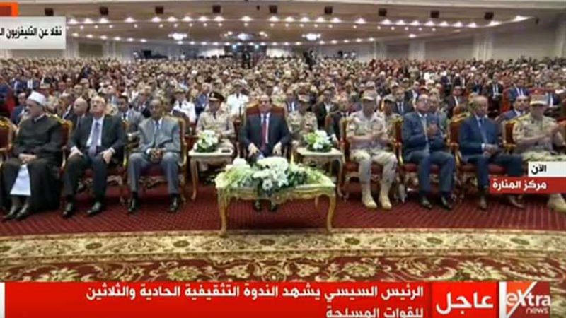 السيسي: الجيش يخوض
