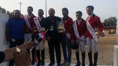 مصر تحصد المركز الأول في قفز الحواجز