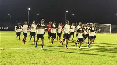 منتخب مصر يختتم تدريباته قبل ودية بوتسوانا
