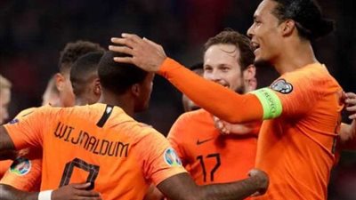 فوز هولندا على بيلاروسيا في تصفيات 