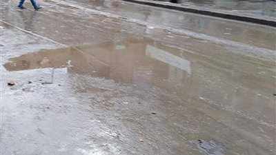 سقوط أمطار مصحوبة ببرق ورعد بالوادي الجديد