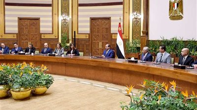 الرئيس يستقبل وفدا من المستثمرين المصريين بالخارج