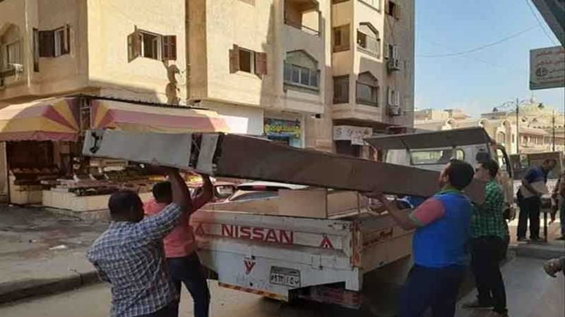 إزالة231 تعديًا ومغاسل