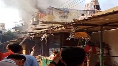 نشوب حريق بكنيسة 