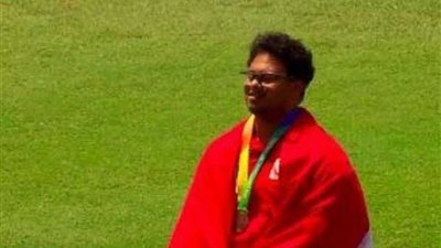 عبد الرحمن حسام يفوز ببرونزية رمي الرمح بمونديال الباراليمبي