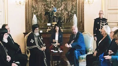 البابا تواضروس لمجلس الشيوخ البلجيكي: مصر تسير نحو التقدم المنتظر.. (صور)