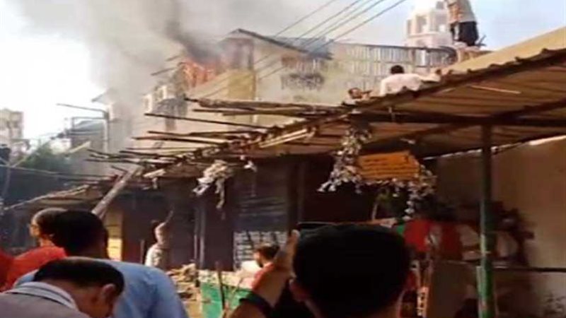 نشوب حريق بكنيسة