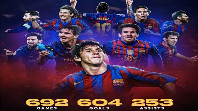 «ميسي» يتسلم الحذاء