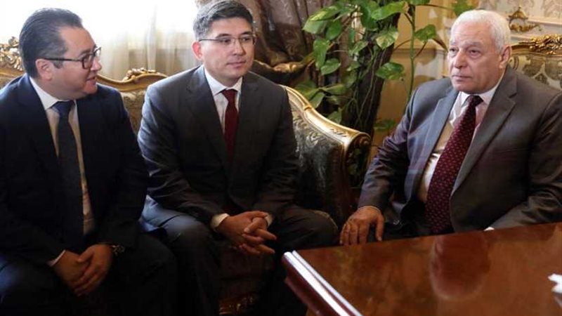 العبد يبحث مع سفير