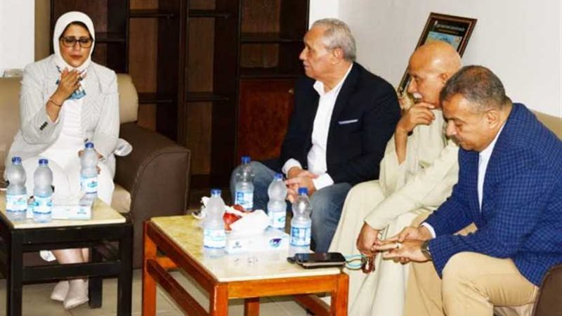 زايد تؤكد لنواب الأقصر