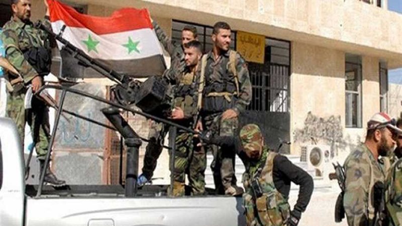الجيش السوري يدخل