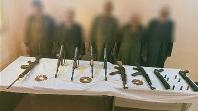 ضبط أطراف خصومة ثأرية و9 أسلحة نارية بالمعابدة