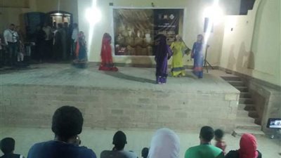 تألق فرقة توشكى التلقائية على مسرح الرديسية بأسوان