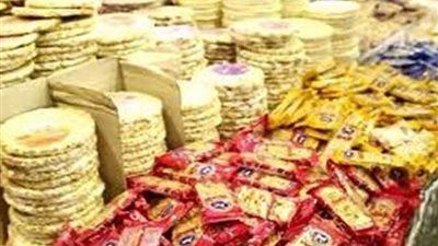 ضبط 7 طن حلوى مجهولة المصدر بالحدائق