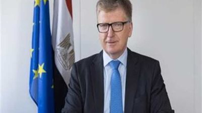 سفير الاتحاد الأوروبي بمصر يؤكد أولوية قضية المياه على الأجندة السياسية