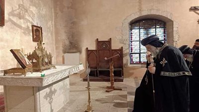 البابا تواضروس يزور دير 