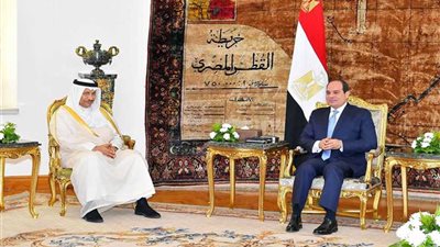 عاجل.. الرئيس السيسي يستقبل رئيس مجلس الوزراء الكويتي