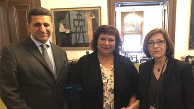 إيناس عبد الدايم : المعارض والمتاحف مكون أساسي في ذاكرة الدولتين