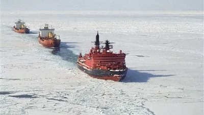 كاسحة جليد روسية تطلق نداء استغاثة قبالة سواحل النرويج