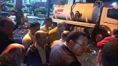 محافظة الإسكندرية تفشل في أول اختبار .. الإسكندرية غرقت في شبر ميه