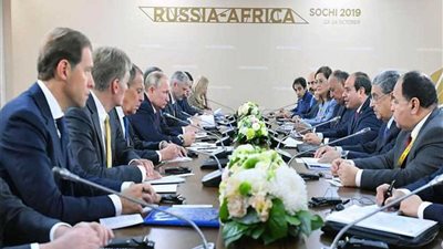 رضوان: لقاء الرئيس السيسي ببوتين يسهم في تعزيز قدرات الدول الإفريقية