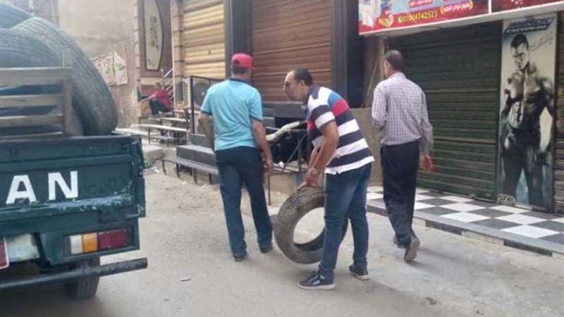 حملة لإزالة التعديات