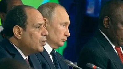 عاجل.. الرئيسان السيسى وبوتين يترأسان الجلسة العامة الافتتاحية للقمة الروسية الأفريقية الأولى