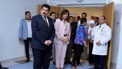 وزيرة الهجرة ومحافظ القليوبية يتفقدان أكبر مستشفى للأطفال في الشرق الأوسط وإفريقيا