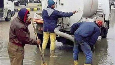 الجيل يتعاون مع الأجهزة التنفيذية بالإسكندرية لمواجهه الأمطار