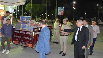 محافظ المنيا يتابع أعمال رفع الإشغالات بعدد من الشوارع والأحياء