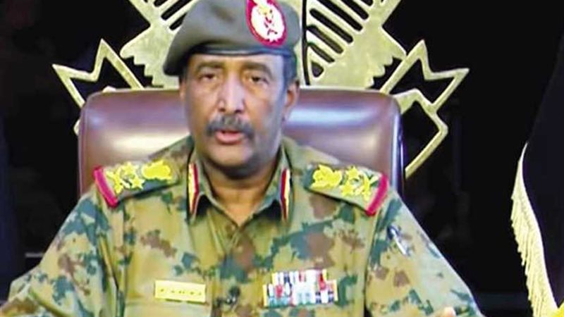 البرهان: إدراج السودان