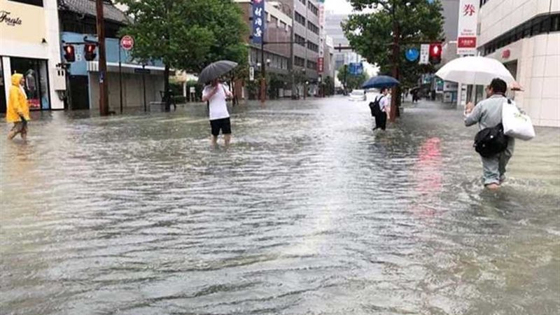 اليابان: إجلاء ألف