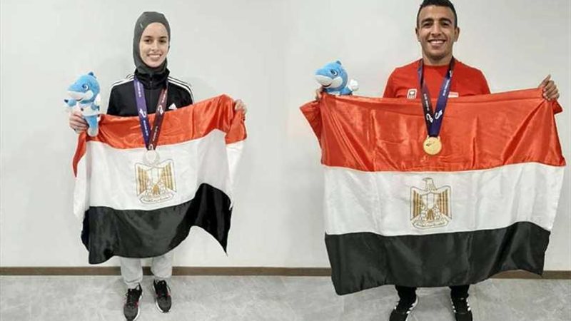 مصر تحصد ثلاث ميداليات