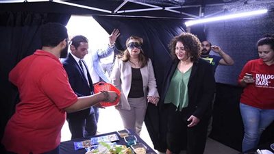 غادة والي تشهد حفل افتتاح تجربة 