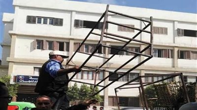 رفع 1082 حالة إشغال بدمنهور والرحمانية والدلنجات