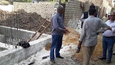 رفع 105 حالات إشغال وإزالة 6 حالات تعدٍّ بالبناء ببني مزار بالمنيا