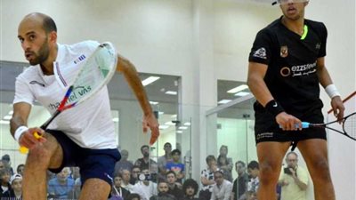 مروان الشوربجي يتأهل لدور الـ8 من بطولة مصر الدولية للاسكواش